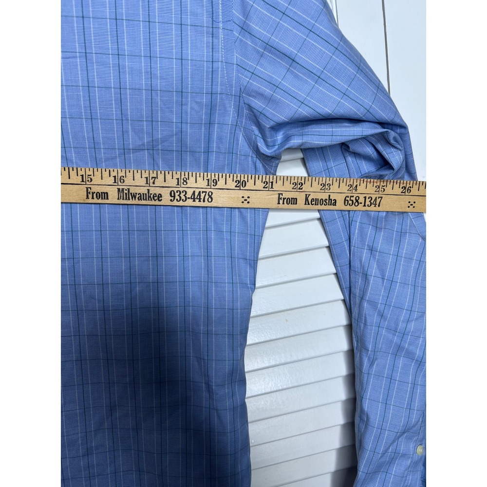 Brooks Brothers Regent 15-35 Old Money Ivy Glen Plaid Non-Iron Supima Shirt - Picture 6 of 6